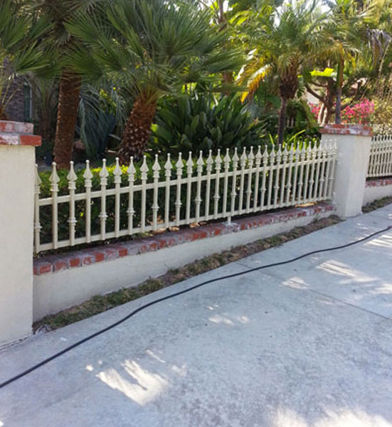 metal railing gate