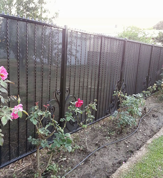 metal railing gate